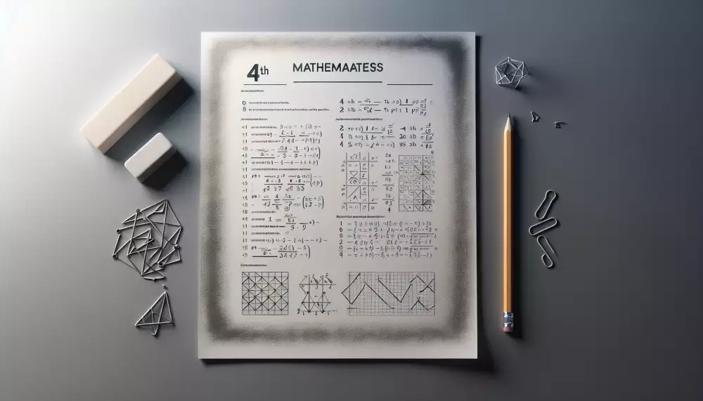 pololetní písemná práce z matematiky pro 4 ročník