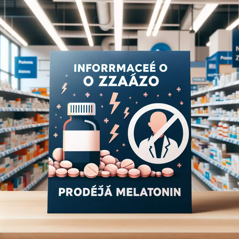 melatonin zákaz